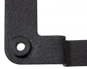 Jeep Gladiator Mounting Brackets - Fishbone Offroad - Auxiliary Light Mounting Bracket - Black textured powder coat - 2020