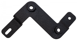 Jeep Gladiator Mounting Brackets - Fishbone Offroad - Auxiliary Light Mounting Bracket - Black textured powder coat - 2020