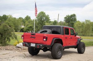 Jeep Gladiator In-Bed Tire Carrier - Fishbone Offroad - Black - 2020+