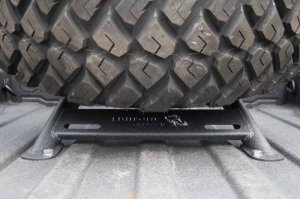 Jeep Gladiator In-Bed Tire Carrier - Fishbone Offroad - Black - 2020+