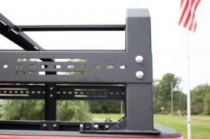 Jeep Gladiator Truck Bed Rack - Fishbone Offroad - Full Tackle Rack - Black Powdercoat - 2020+