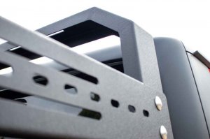 Jeep Gladiator Truck Bed Rack - Fishbone Offroad - Full Tackle Rack - Black Powdercoat - 2020+