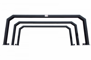 Jeep Gladiator Truck Bed Rack - Fishbone Offroad - Full Tackle Rack - Black Powdercoat - 2020+