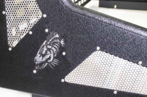 Jeep Gladiator Truck Bed Rack - Fishbone Offroad - Chase Rack W/Molle Panel - Black - 2020+