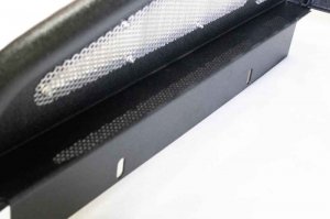 Jeep Gladiator Truck Bed Rack - Fishbone Offroad - Chase Rack W/Molle Panel - Black - 2020+