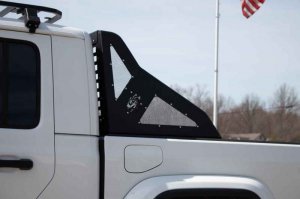 Jeep Gladiator Truck Bed Rack - Fishbone Offroad - FB21261 - Black - 2020+