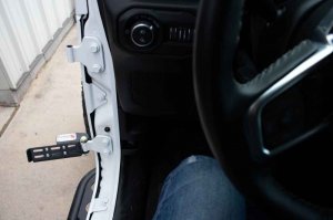 Jeep Gladiator Foot Peg Set - Fishbone Offroad - Steel - Black - 2020+