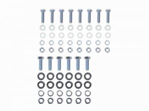 Jeep Wrangler JK Front Winch Bumper - Front - Fishbone Offroad - Stubby with Tube Guard - `07-`18