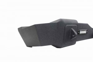 Jeep Wrangler JK Rear Bumper - Rear - Fishbone Offroad - Black Textured - `07-`18