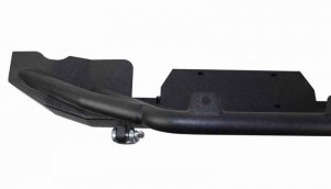 Jeep Wrangler JK Front Bumpers - Front - Fishbone Offroad - Full Width Winch - Black - `07-`18