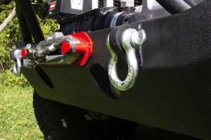 Jeep Gladiator Bumper - Front - Fishbone Offroad - Mid-Width Winch - Black textured powder coat - 2020