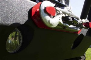 Jeep Gladiator Bumper - Front - Fishbone Offroad - Mid-Width Winch - Black textured powder coat - 2020