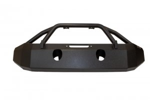Jeep Gladiator Bumper - Front - Fishbone Offroad - Mid-Width Winch - Black textured powder coat - 2020