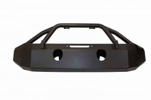 Jeep Gladiator Bumper - Front - Fishbone Offroad - Mid-Width Winch - Black textured powder coat - 2020