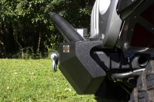 Jeep Gladiator Bumper - Front - Fishbone Offroad - Mid-Width Winch - Black textured powder coat - 2020