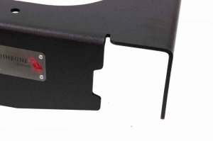 Jeep Wrangler JK Rear Bumper Delete - Rear - Fishbone Offroad - Black - `07-`18