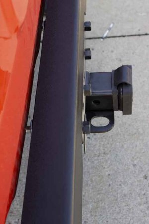 Jeep Wrangler JK Rear Bumper Delete - Rear - Fishbone Offroad - Black - `07-`18