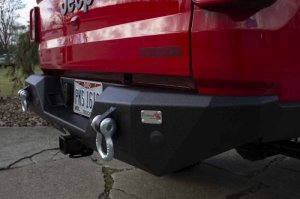 Jeep Gladiator Bumper - Rear - Fishbone Offroad - Mako - Black textured powder coat - 2020+