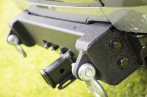 Jeep Wrangler JL Rear Bumper Delete - Rear - Fishbone Offroad - Black Powder Coated - 2018