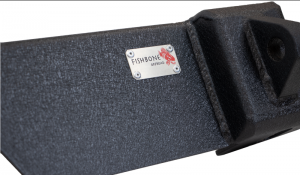 Jeep Wrangler JL Rear Bumper Delete - Rear - Fishbone Offroad - Black Powder Coated - 2018