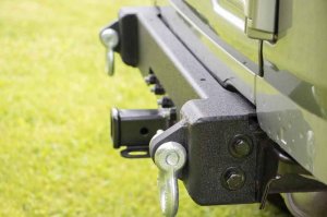 Jeep Wrangler JL Rear Bumper Delete - Rear - Fishbone Offroad - Black Powder Coated - 2018