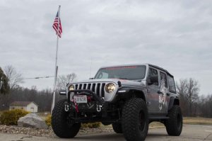 Jeep Gladiator Front Bumper - Fishbone Offroad - Barracuda Bull Bar - 2020