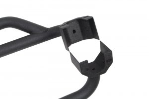 Jeep Wrangler JK Rock Sliders - Fishbone Offroad - Black Textured - `07-`18