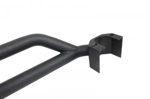 Jeep Wrangler JK Rock Sliders - Fishbone Offroad - Twin tube design - Black Textured Powdercoat - `07-`18