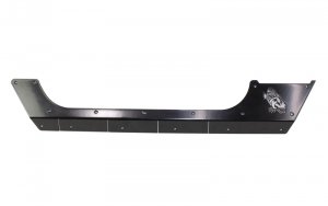 Jeep Wrangler JK Rocker Guard - Fishbone Offroad - Scale Armor - Gloss Black - `07-`18