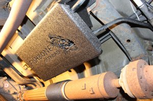 Jeep Wrangler JK Skid Plate - Fishbone Offroad - Steel EVAP Canister - Black - `07-`11