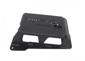 Jeep Wrangler JK Skid Plate - Fishbone Offroad - Steel EVAP Canister - Black - `07-`11