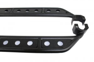 Jeep Wrangler JK Side Steps - Fishbone Offroad - Black - `07-`18