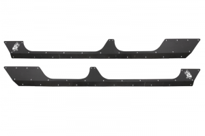 Jeep Gladiator Body Armor - Fishbone Offroad - Scale Armor - Gloss Black - 2020+