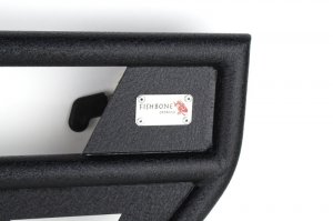 Jeep Wrangler JK Tube Doors - Front + Rear - Fishbone Offroad - Black - `07-`18