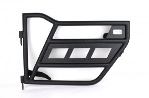 Jeep Wrangler JK Tube Doors - Front + Rear - Fishbone Offroad - Black - `07-`18