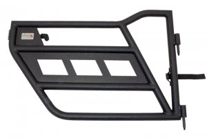 Jeep Gladiator Tube Doors - Front + Rear - Fishbone Offroad - Black Textured - 2020
