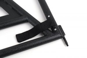 Jeep Gladiator Tube Doors - Front - Fishbone Offroad - FB24087 - Black textured - 2020