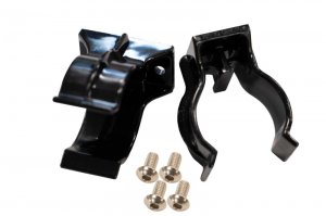 Jeep Gladiator Flashlight Mount - Front - Fishbone Offroad - Black - 2020