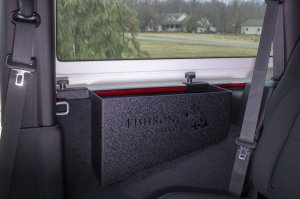 Jeep Wrangler JL Wheel Well Storage Bins - Fishbone Offroad - Black - 2018