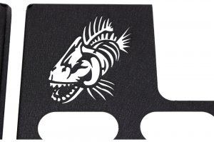 Jeep Wrangler JL Interior Storage Rack - Fishbone Offroad - Black - 2018