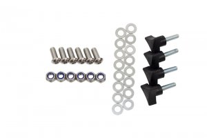 Jeep Wrangler JK Interior Storage Rack - Fishbone Offroad - Black - `07-`18