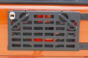 Jeep Wrangler JK Tailgate Table - Fishbone Offroad - Black - `07-`18