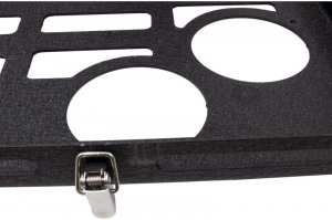 Jeep Wrangler JK Tailgate Table - Fishbone Offroad - Black - `07-`18