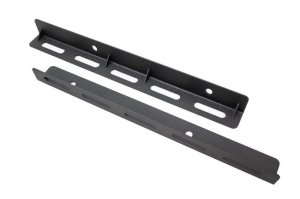 Jeep Wrangler JL Tub Rail Tie Downs - Fishbone Offroad - Black - 2018