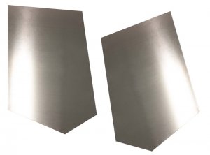 Jeep Wrangler JK Inner Fender Kit - Front - Fishbone Offroad - RAW Uncoated - `07-`18