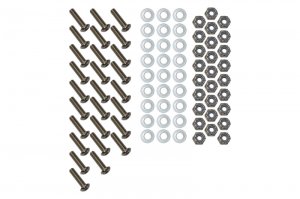 Jeep Wrangler JK Hood Louver - Fishbone Offroad - Black - `97-`02