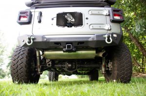Jeep Wrangler JL Tailgate Plate - Backside - Fishbone Offroad - 2018