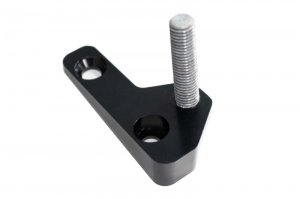 Jeep Gladiator Jack Mount - Hood - Fishbone Offroad - Hood Mounted Hi-Lift - Black textured powder coat - 2020