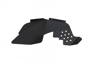 Jeep Wrangler JK Inner Fender Kit - Front - Fishbone Offroad - Black - `07-`18
