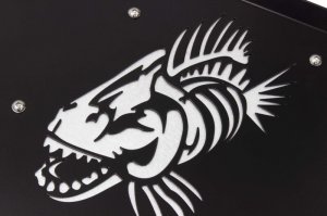 Jeep Gladiator Fenders - Front - Fishbone Offroad - Aluminum - Black Powdercoat Inner Fenders - Black - 2020